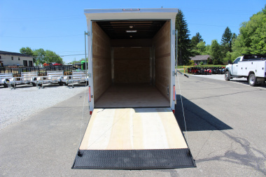 New 2025 United UXT Commercial Grade Cargo Trailer - 7 'x 18' - 7' Interior Height - Rear Ramp Door - Extended Tongue - 9900# GVW