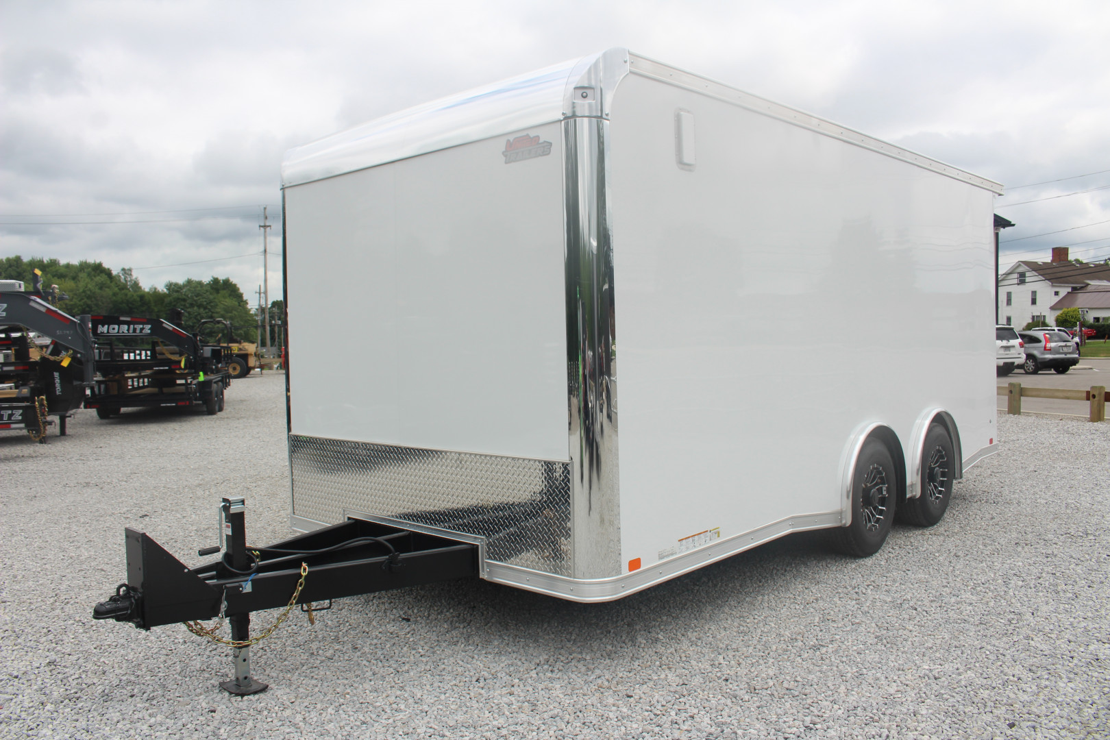 New 2025 United UXT Commercial Grade Cargo Trailer - 8.5 'x 18' - 7' Interior Height - Rear Ramp Door - Extended Tongue - 9900# GVW