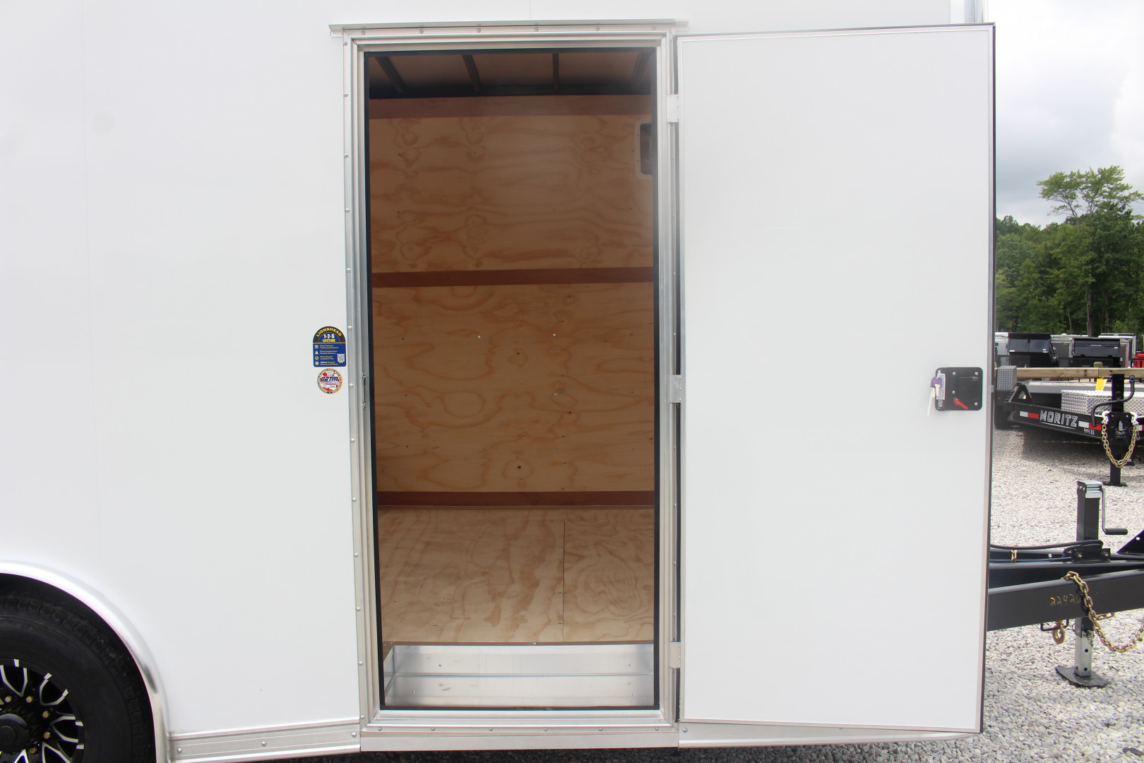 New 2025 United UXT Commercial Grade Cargo Trailer - 8.5 'x 18' - 7' Interior Height - Rear Ramp Door - Extended Tongue - 9900# GVW