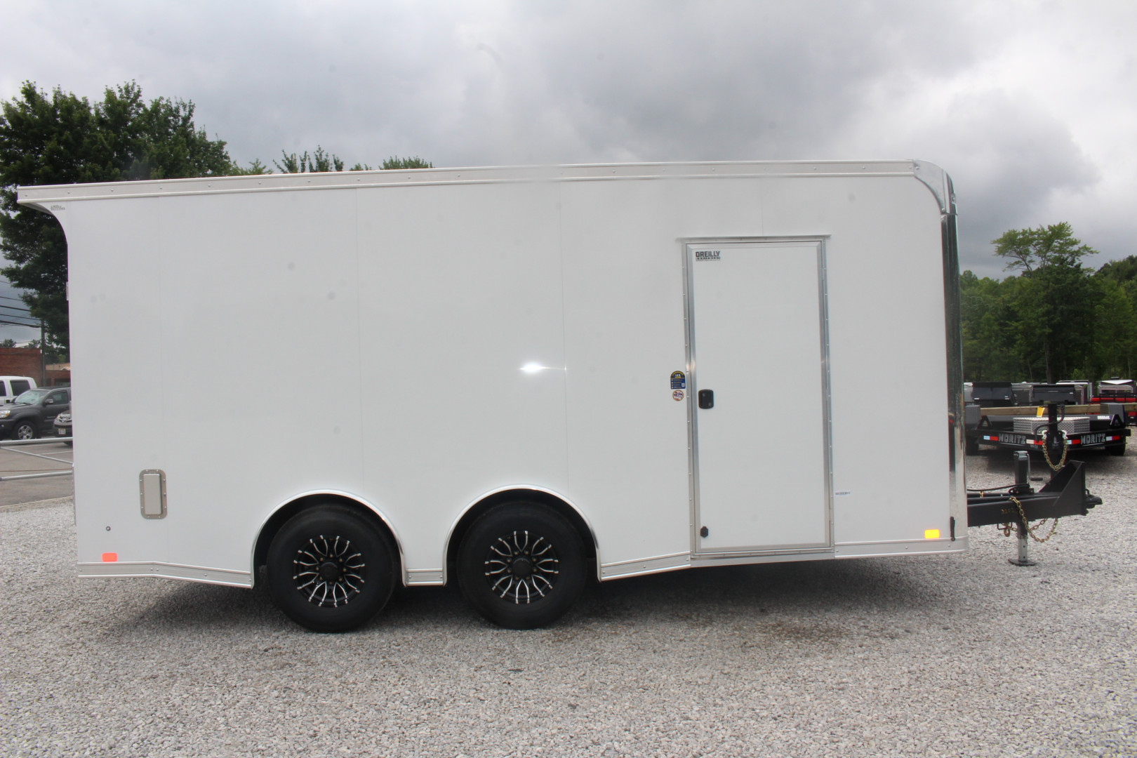 New 2025 United UXT Commercial Grade Cargo Trailer - 8.5 'x 18' - 7' Interior Height - Rear Ramp Door - Extended Tongue - 9900# GVW