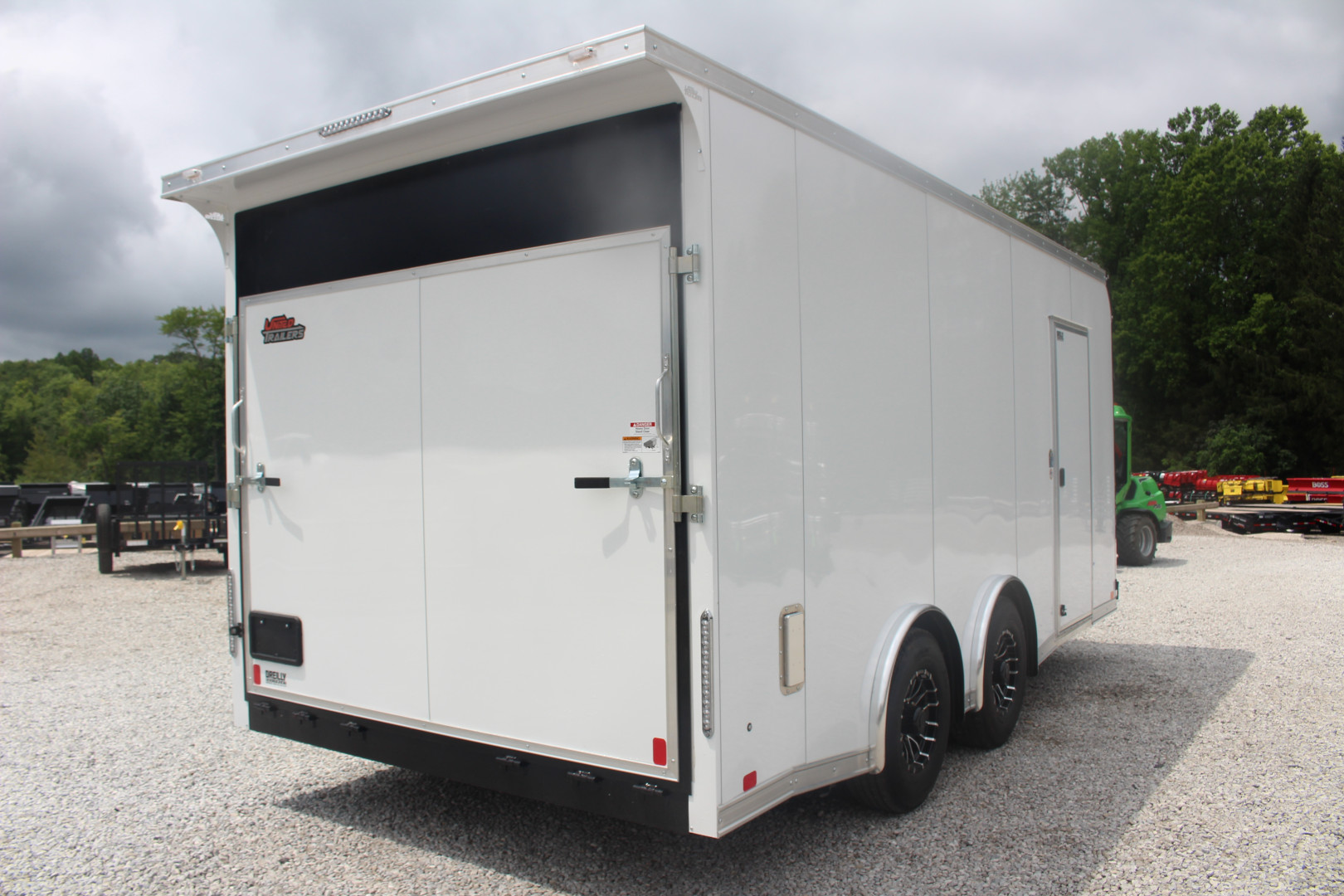 New 2025 United UXT Commercial Grade Cargo Trailer - 8.5 'x 18' - 7' Interior Height - Rear Ramp Door - Extended Tongue - 9900# GVW