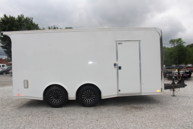 New 2025 United UXT Commercial Grade Cargo Trailer - 8.5 'x 18' - 7' Interior Height - Rear Ramp Door - Extended Tongue - 9900# GVW