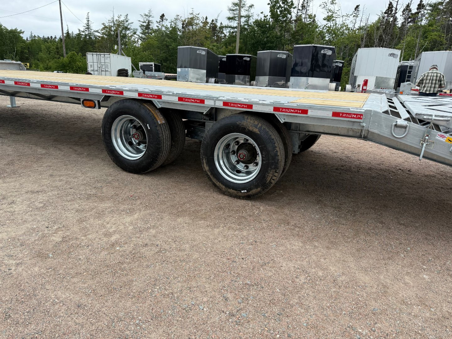 New 2026 Triumph Trailers 25 + 5 Pintal Equipment Trailer 30,000 Lb