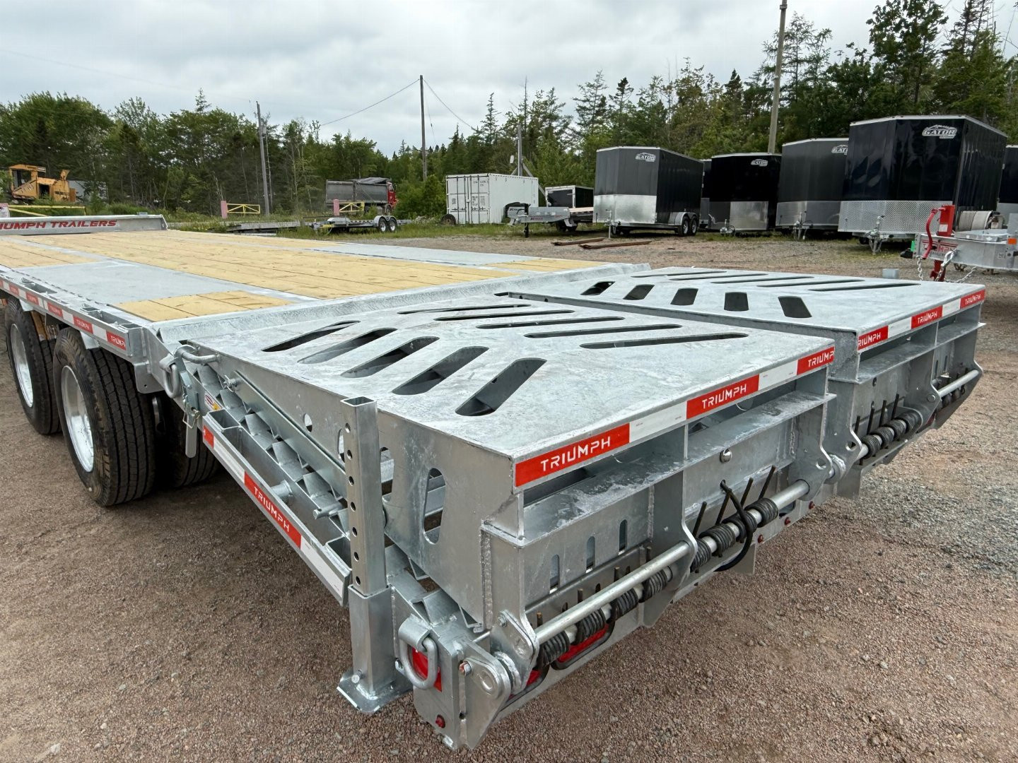 New 2026 Triumph Trailers 25 + 5 Pintal Equipment Trailer 30,000 Lb