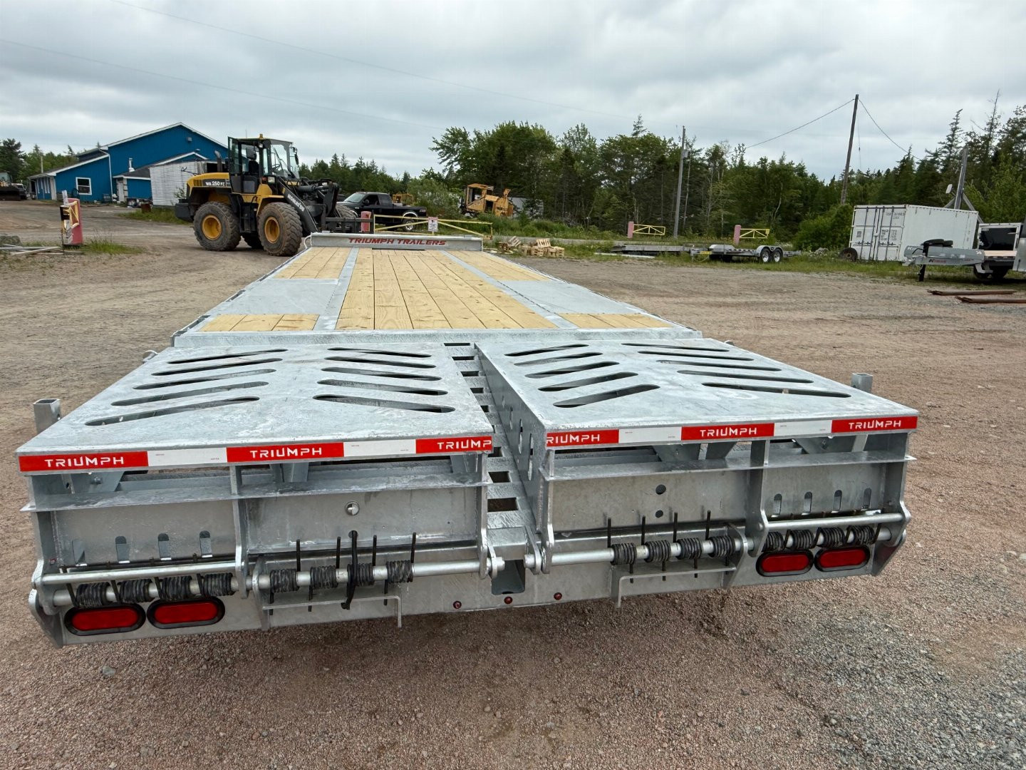 New 2026 Triumph Trailers 25 + 5 Pintal Equipment Trailer 30,000 Lb
