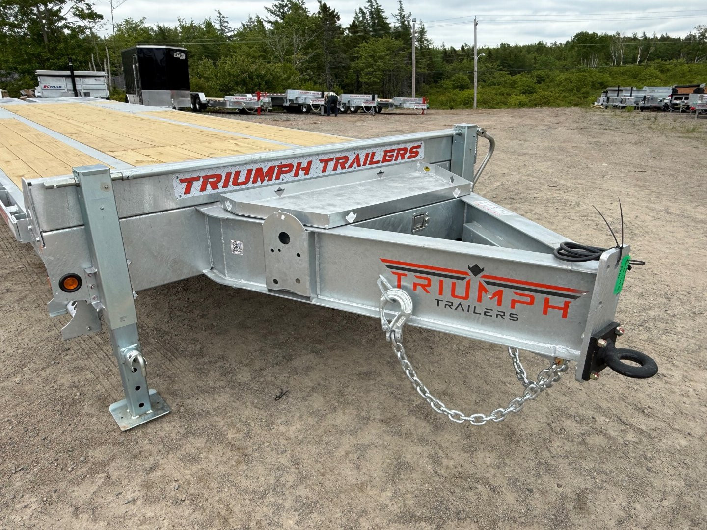 New 2026 Triumph Trailers 25 + 5 Pintal Equipment Trailer 30,000 Lb