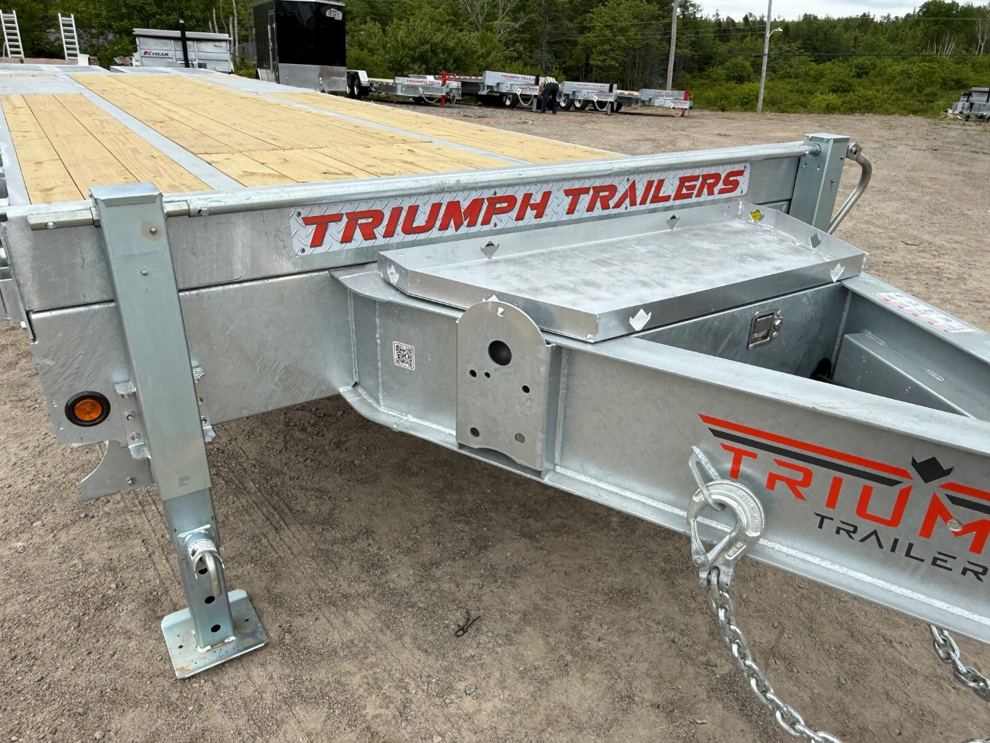 New 2026 Triumph Trailers 25 + 5 Pintal Equipment Trailer 30,000 Lb