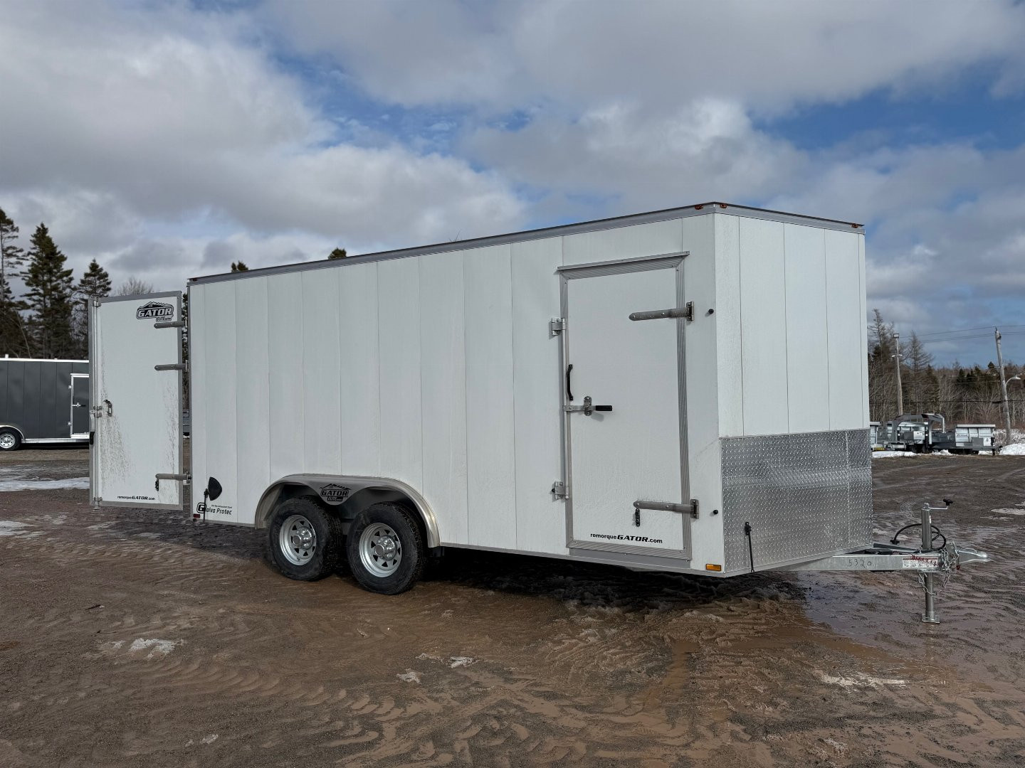 New 2025 Gator Canada 8 1/2 x 16' hd Cargo / Enclosed Trailer 10,000 Lb