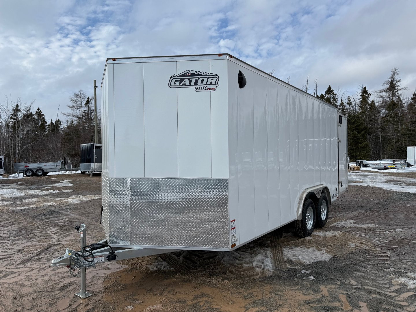 New 2025 Gator Canada 8 1/2 x 16' hd Cargo / Enclosed Trailer 10,000 Lb