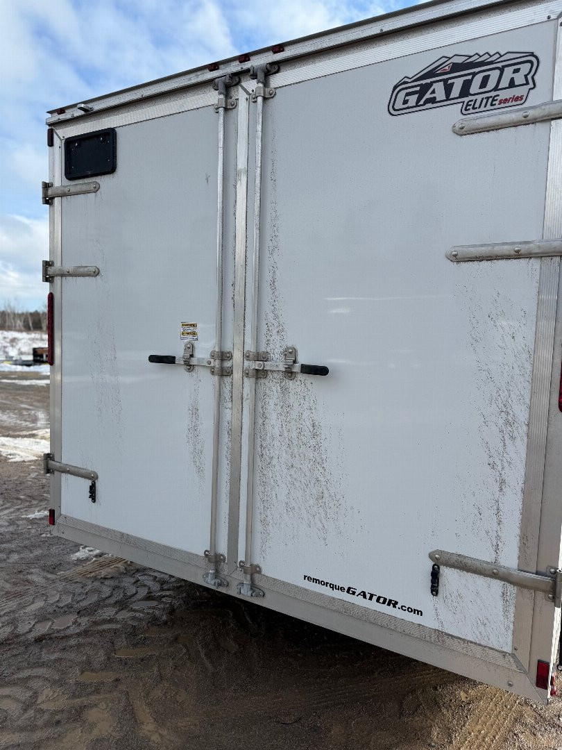 New 2025 Gator Canada 8 1/2 x 16' hd Cargo / Enclosed Trailer 10,000 Lb