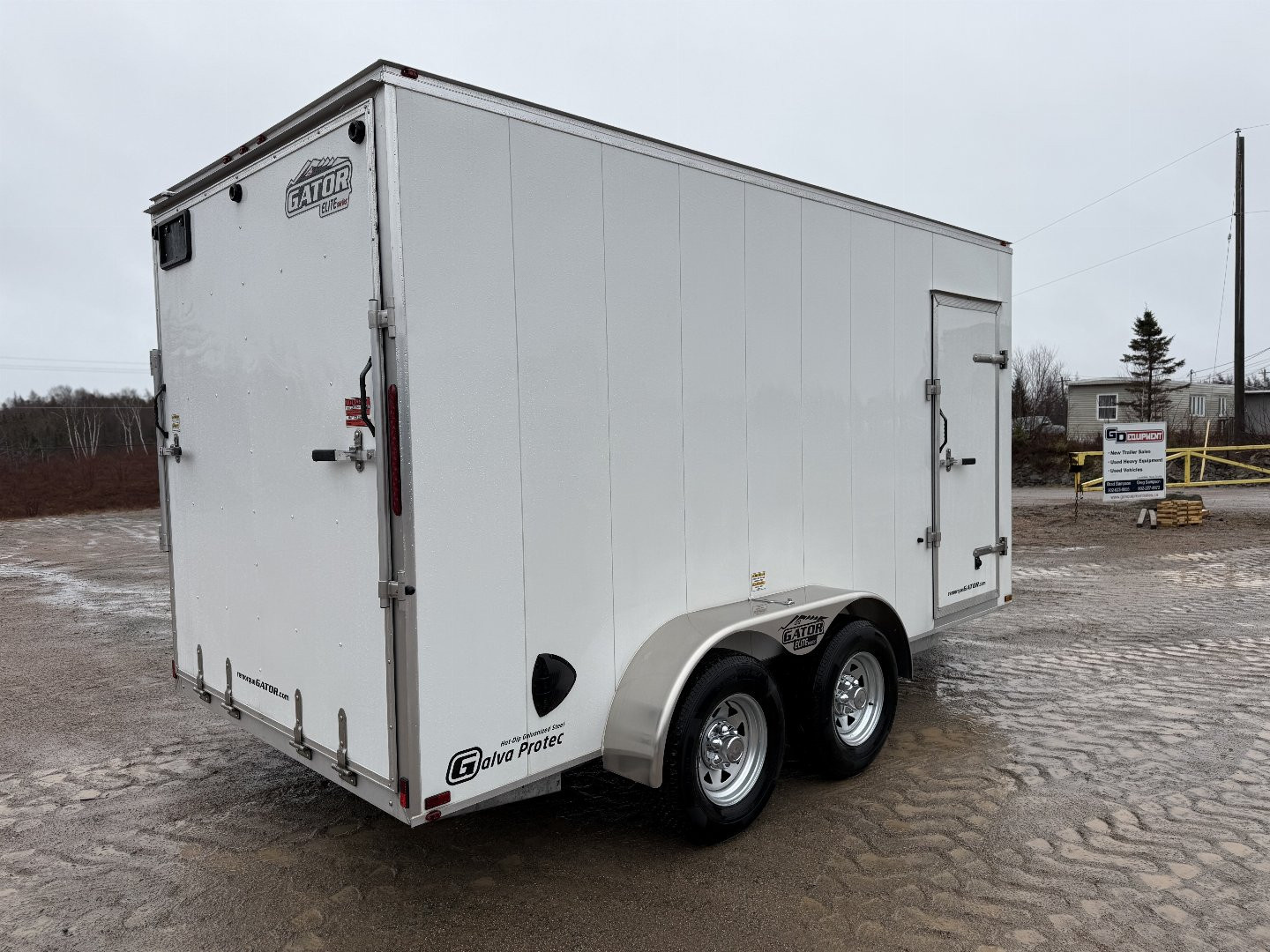New 2025 Gator Elite 7 x 14 HD 10K Cargo / Enclosed Trailer