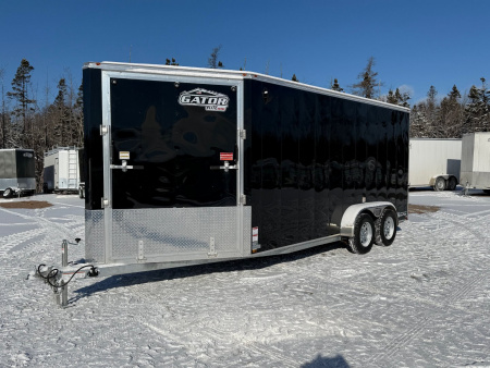 New 2025 GATOR Elite 16 + 5 Inline Snowmobile Trailer