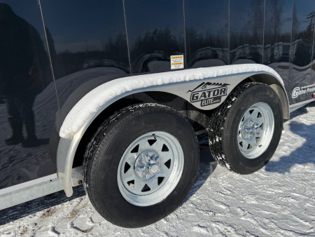 New 2025 GATOR Elite 16 + 5 Inline Snowmobile Trailer