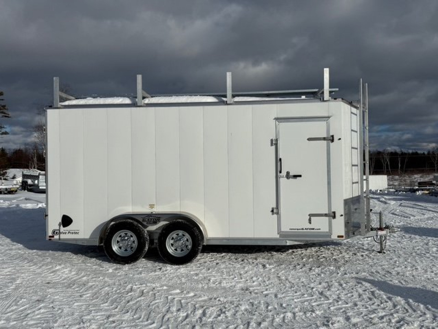 New 2025 HD GATOR ELITE 10,000 LB 7 x 16, Galvanized Cargo / Enclosed Trailer