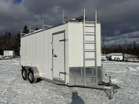 New 2025 HD GATOR ELITE 10,000 LB 7 x 16, Galvanized Cargo / Enclosed Trailer