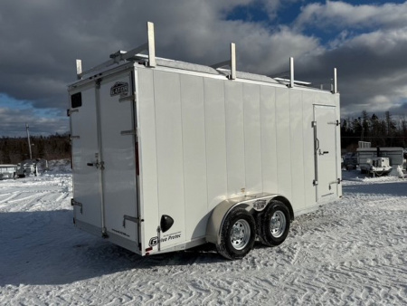 New 2025 HD GATOR ELITE 10,000 LB 7 x 16, Galvanized Cargo / Enclosed Trailer