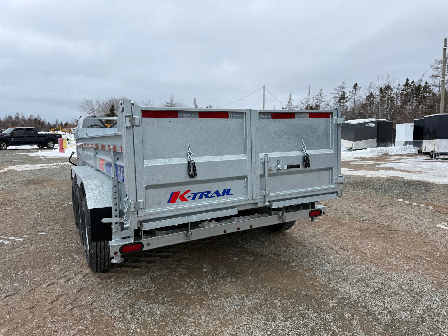 New 2026 Other K-Trail Gooseneck 82" x 16' dump trailer 21,000 Lb Dump Trailer