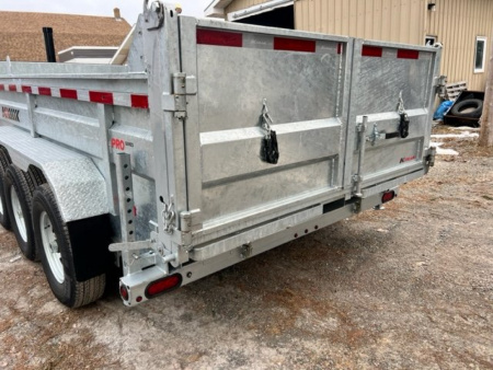 New 2026 Other K-Trail Gooseneck 82" x 16' dump trailer 21,000 Lb Dump Trailer