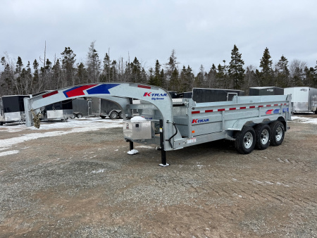 New 2026 Other K-Trail Gooseneck 82  x 16' dump trailer 21,000 Lb Dump Trailer