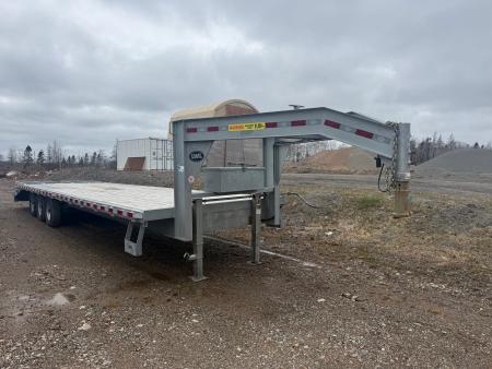 Used 2025 LWL 25 + 5 Gooseneck 21,000 Lb Deckover Trailer