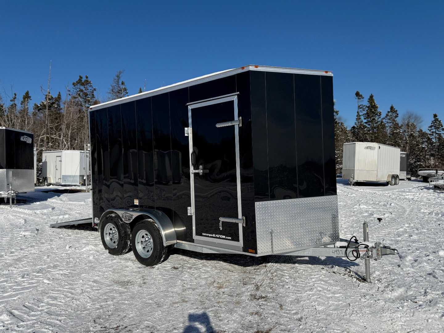 New 2025 GATOR Elite 7 x 12 Cargo / Enclosed Trailer