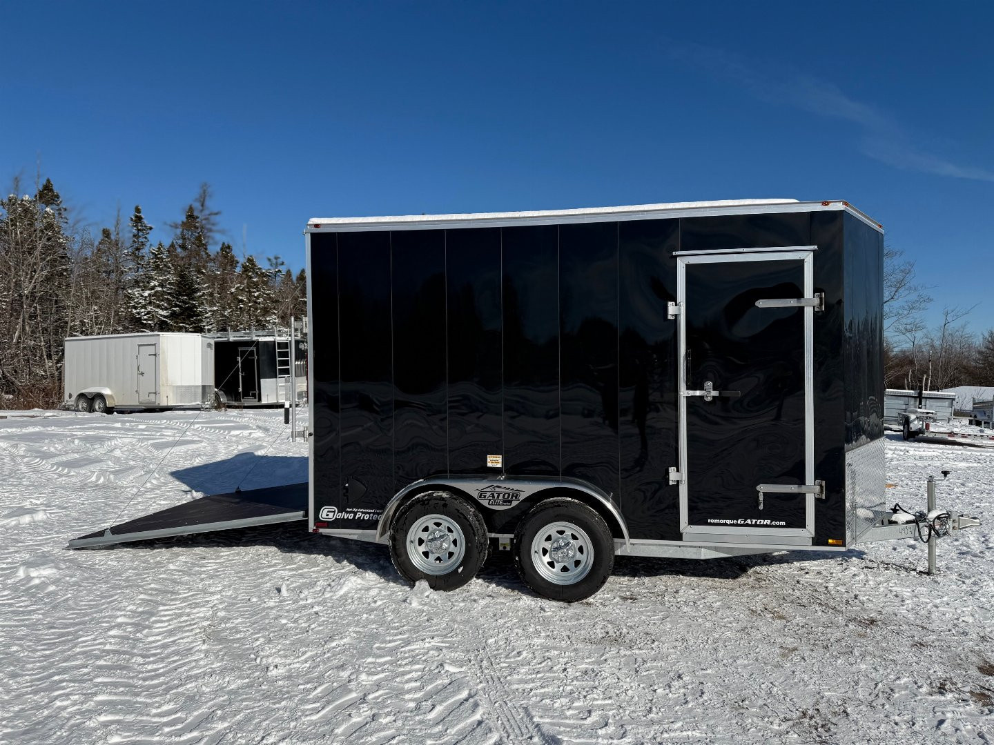 New 2025 GATOR Elite 7 x 12 Cargo / Enclosed Trailer