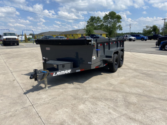New Lamar 12' Dump Trailer