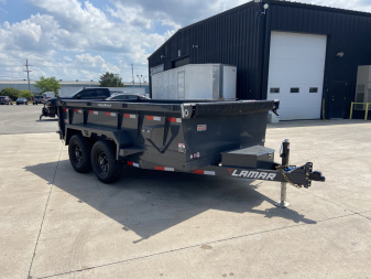 New Lamar 12' Dump Trailer
