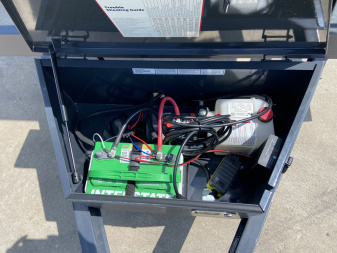 New Lamar 12' Dump Trailer