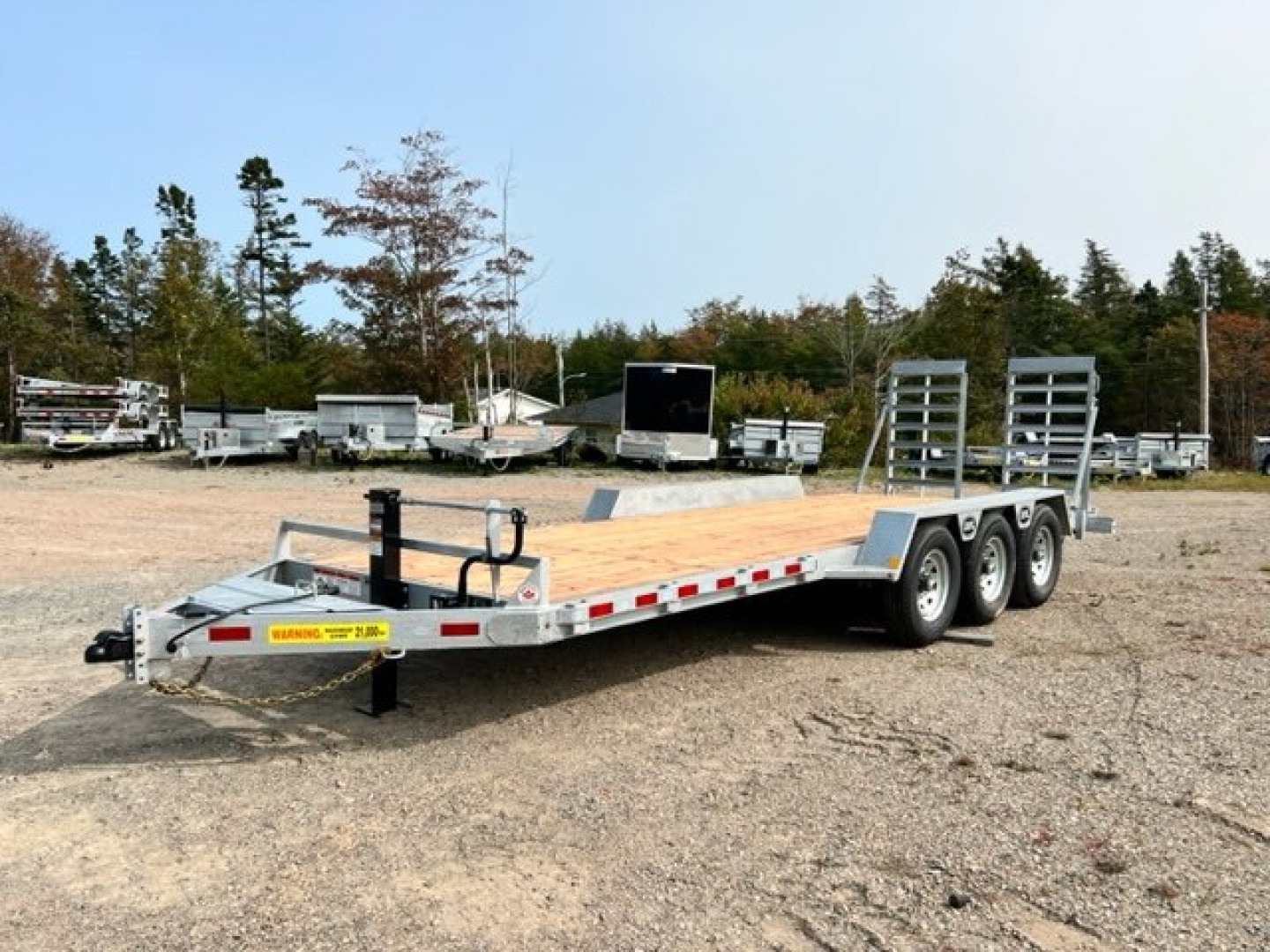 New 2025 LWL 22' HD Equipment Hauler 21,000 Lb