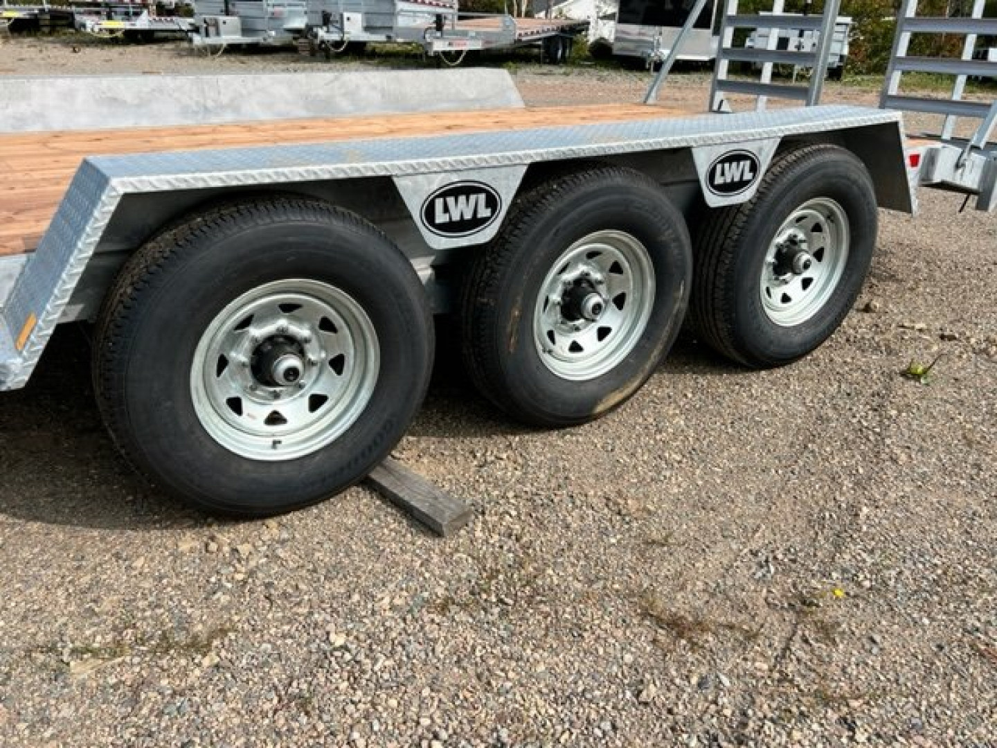 New 2025 LWL 22' HD Equipment Hauler 21,000 Lb