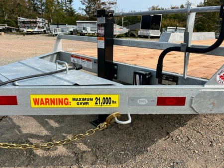 New 2025 LWL 22' HD Equipment Hauler 21,000 Lb