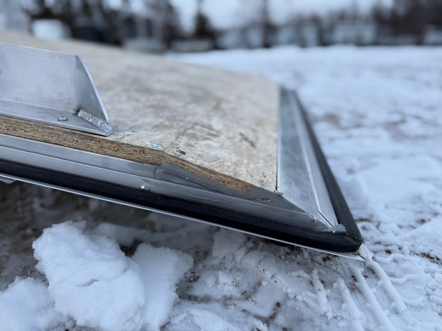 New 2025 EZ Hauler 7 x 18 + 5'V Snowmobile Trailer