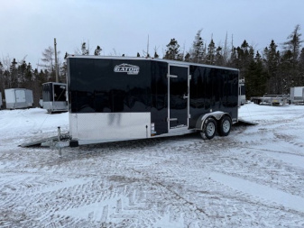 New 2025 Gator Elite 7 x 14 + 5'V Snowmobile Trailer