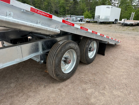 New 2025 Triumph 24' HD Deckover TILT Trailer 20,000LB