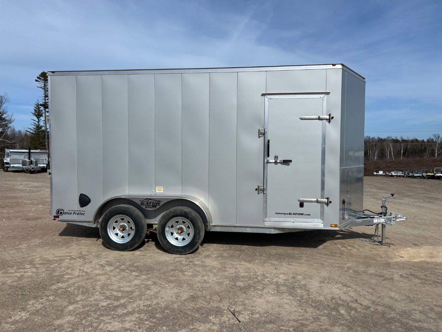 New 2026 Gator Elite 7 x 14 Cargo / Enclosed Trailer