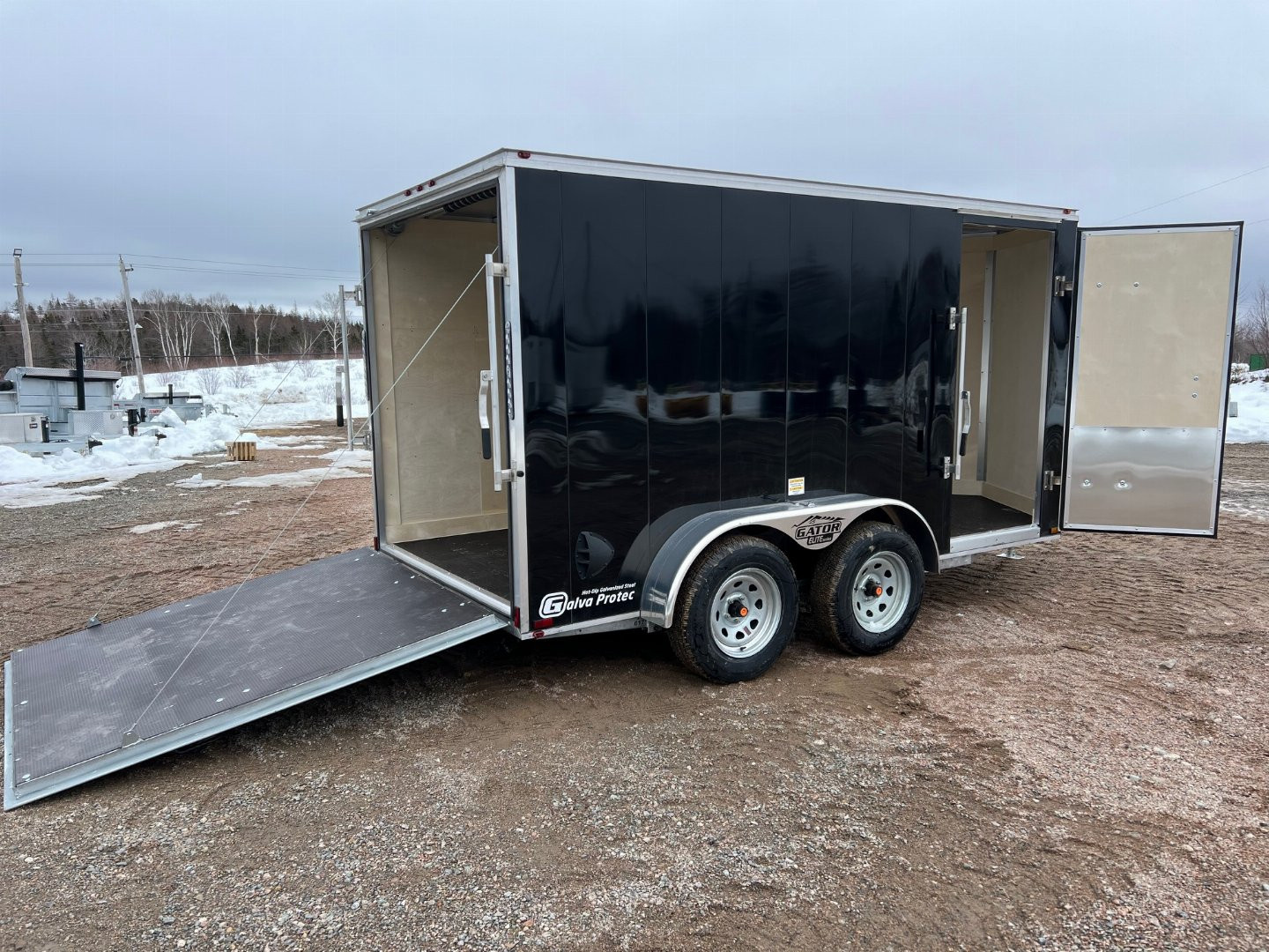 New 2026 Gator Canada 6 x 12 TA Cargo / Enclosed Trailer