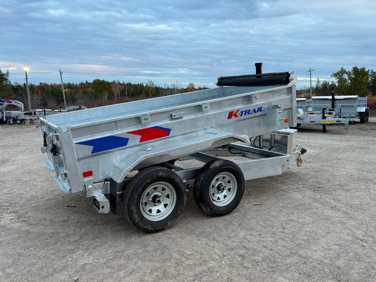 New 2026 Ktrail 5 x 10 Dump Trailer 7000 Lb