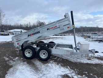 New 2025 Ktrail 5 x 10 Dump Trailer 7000 Lb