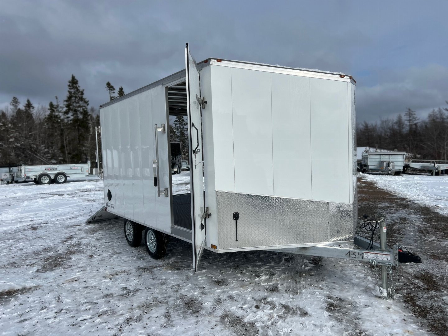 New 2026 Gator 8 1/2' x 12' Snowmobile Trailer