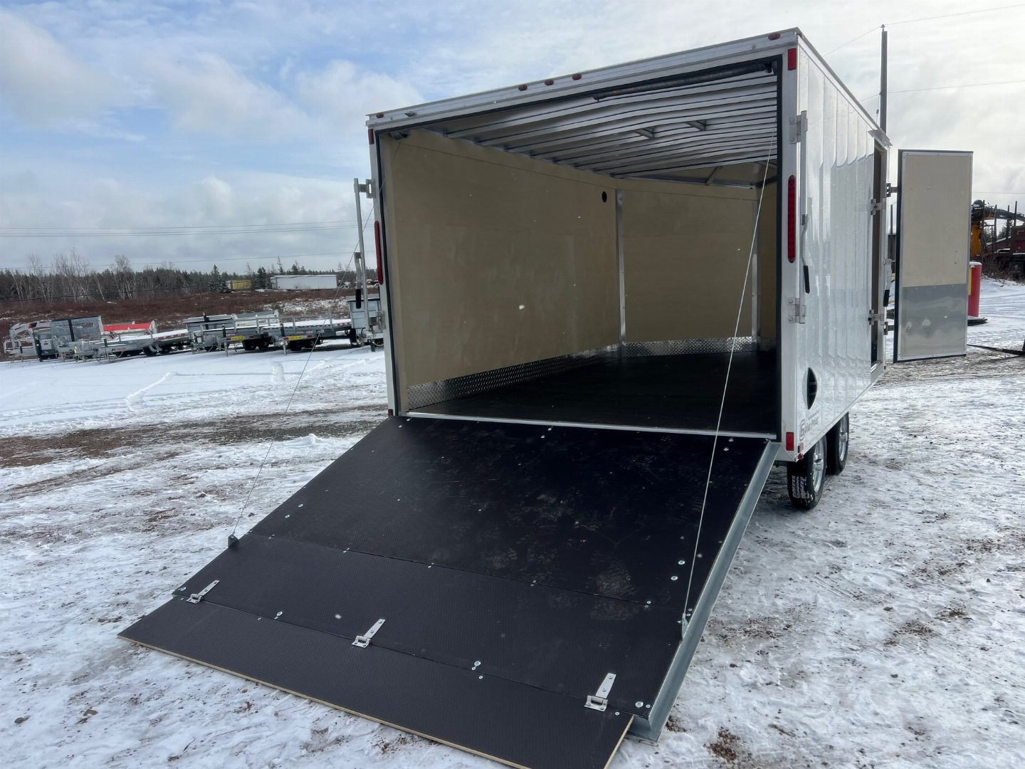 New 2026 Gator 8 1/2' x 12' Snowmobile Trailer