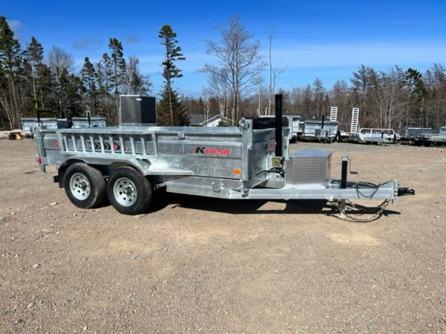 New 2026 K-Trail D612-10 SS Dump Trailer
