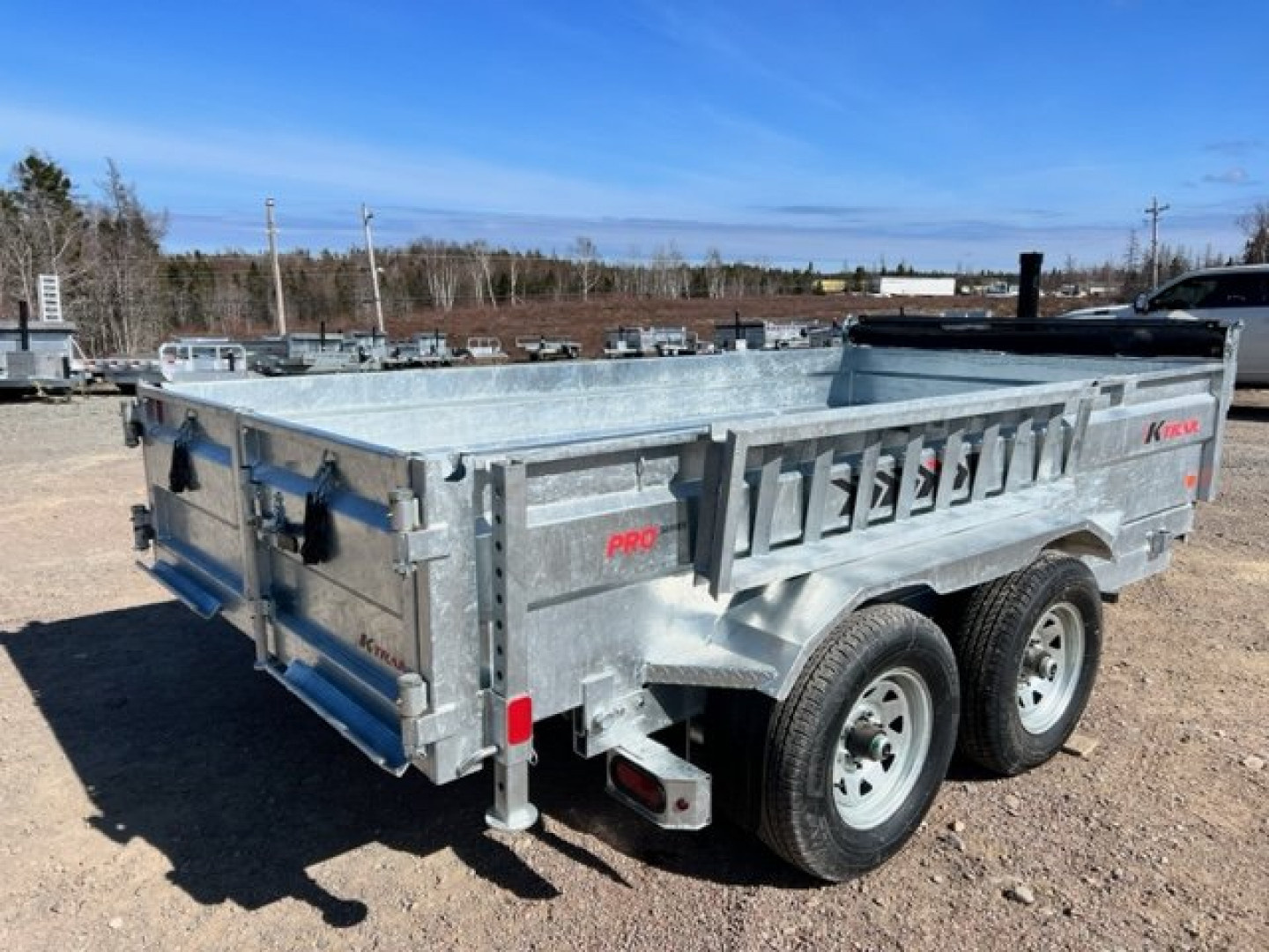 New 2026 K-Trail D612-10 SS Dump Trailer