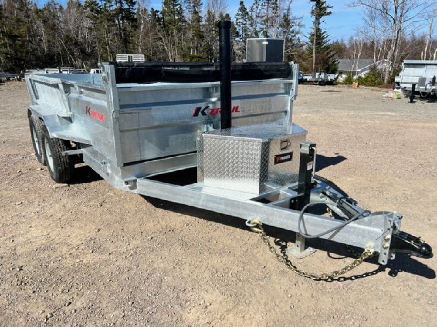 New 2026 K-Trail D612-10 SS Dump Trailer
