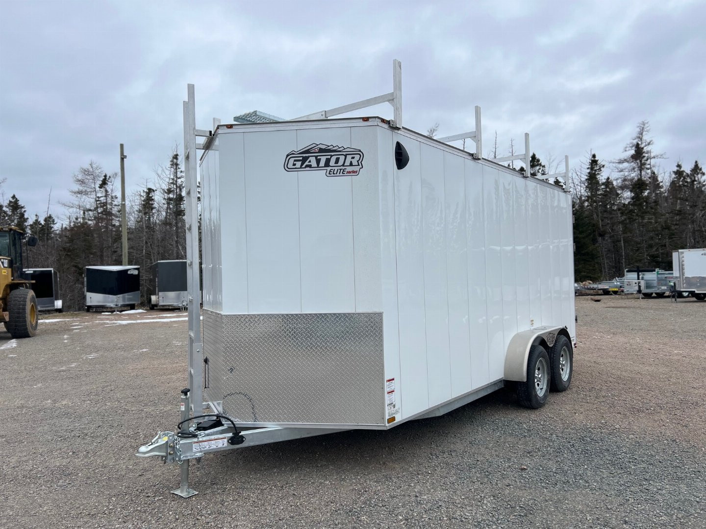 New 2026 7 x 16 Contractor Cargo / Enclosed Trailer
