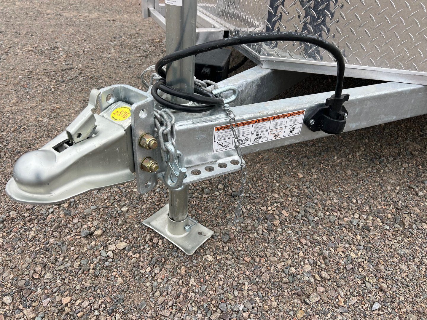 New 2026 7 x 16 Contractor Cargo / Enclosed Trailer