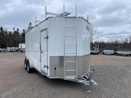 New 2026 7 x 16 Contractor Cargo / Enclosed Trailer