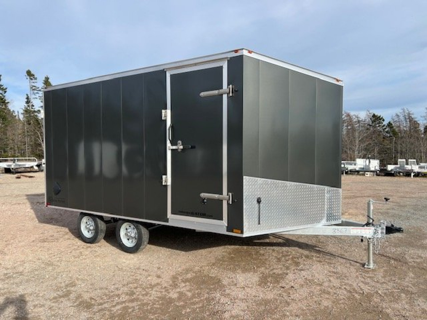 New 2026 Gator 8 1/2 x 12 Snowmobile Trailer