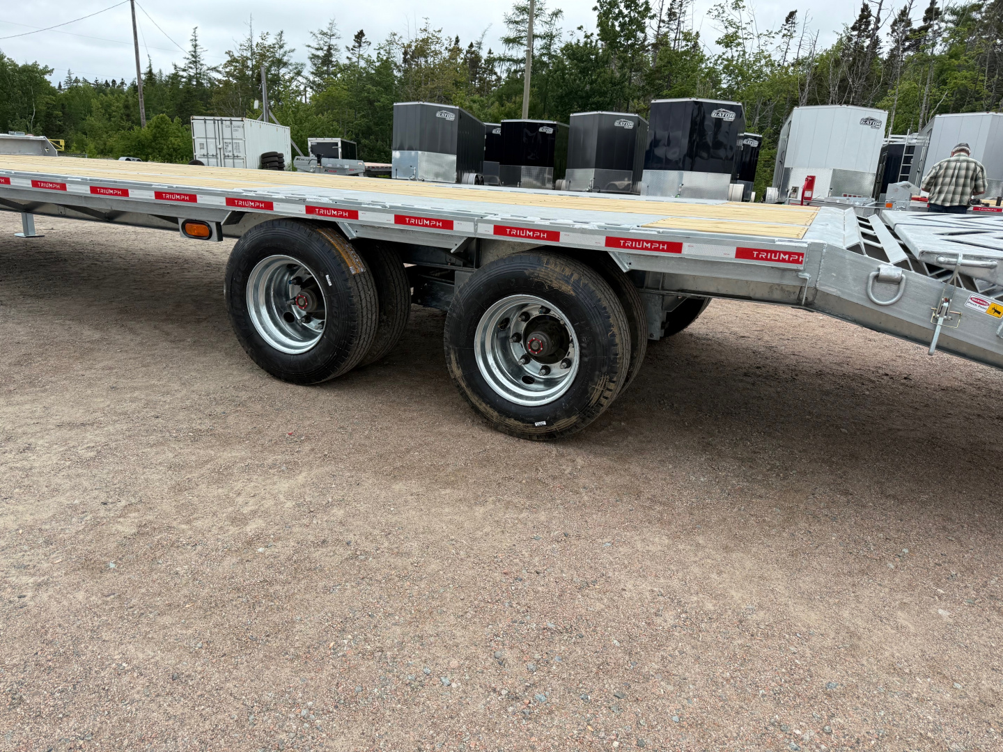 New 2026 Triumph Trailers 25+5, 30,000 Lb Pintle Deckover Trailer