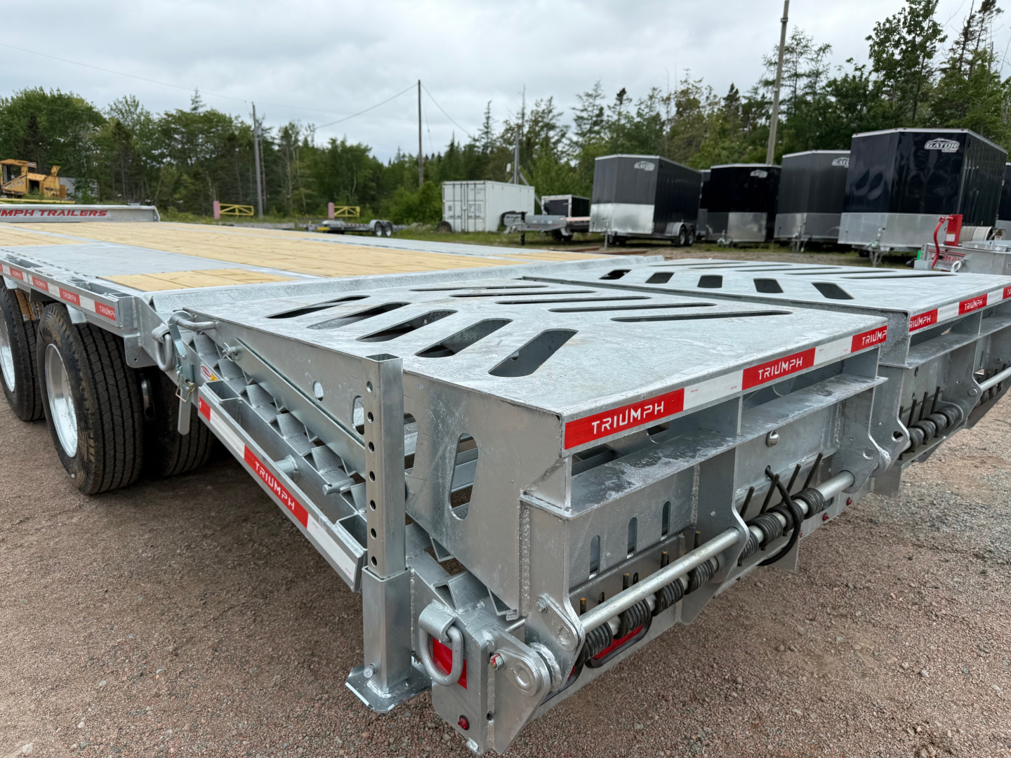 New 2026 Triumph Trailers 25+5, 30,000 Lb Pintle Deckover Trailer